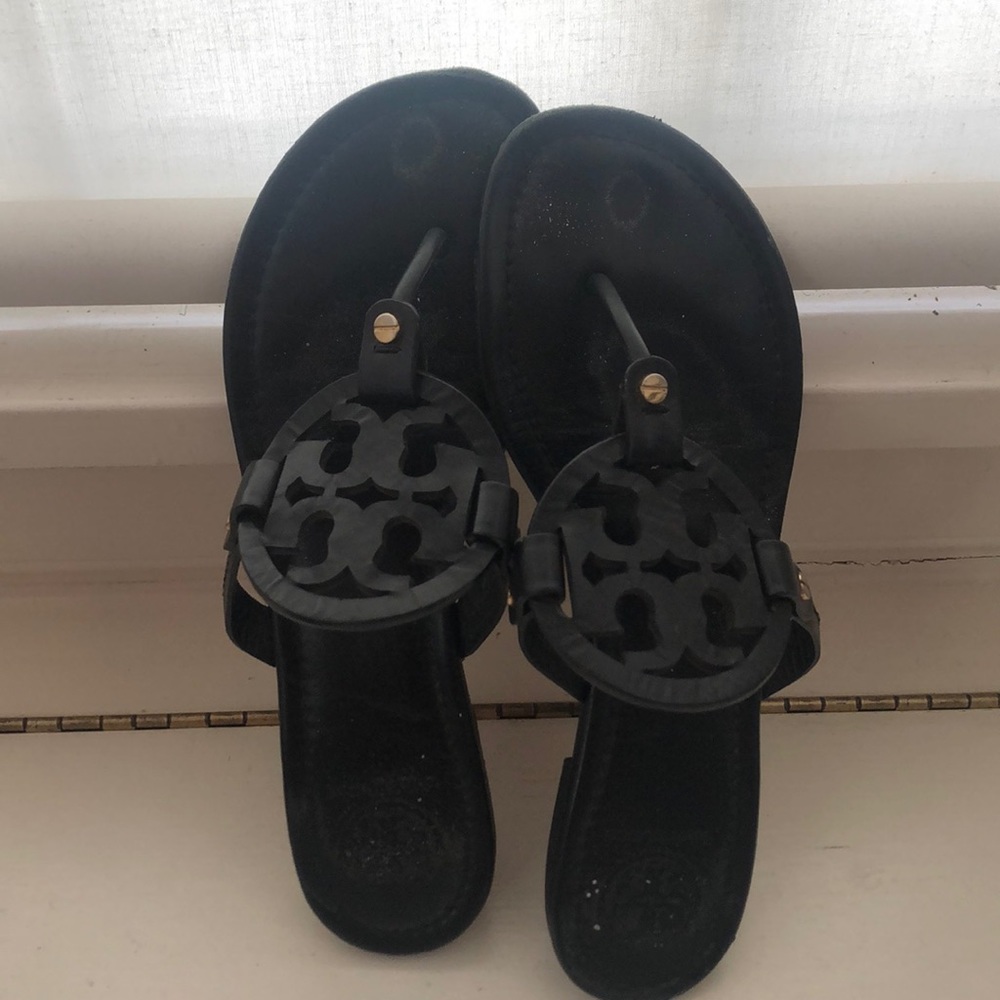 Black Tory Burch sandals